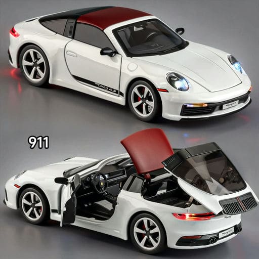 דגם פורשה 911 טארגה ממתכת — תמונה 1