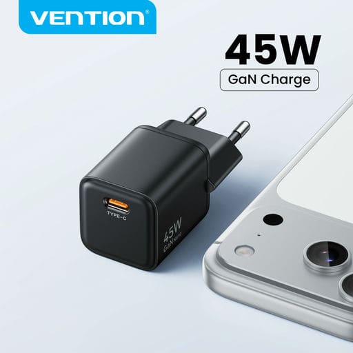 מטען מהיר 45W GaN של Vention — תמונה 1