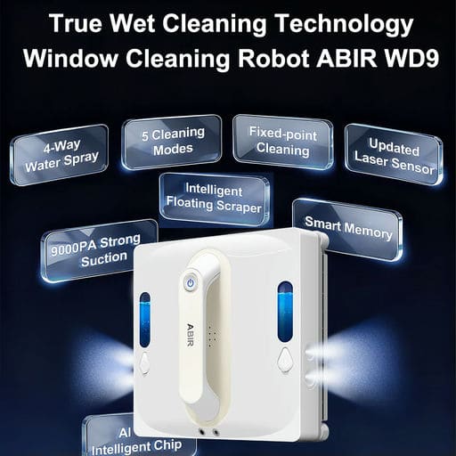 רובוט שואב חלונות ABIR WD9 — תמונה 1