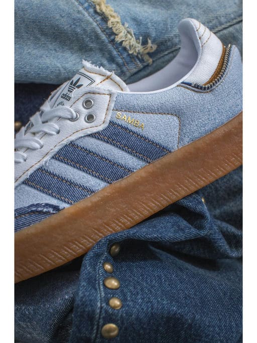 Adidas Sambae atmos Pink Denim